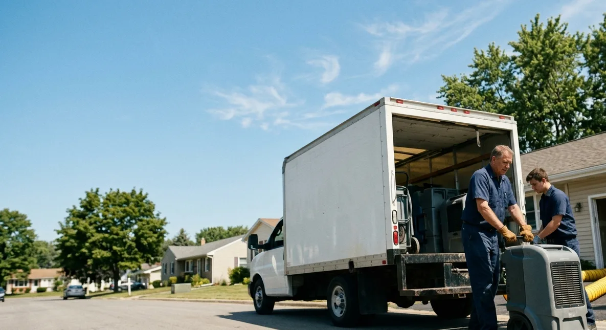 Water Damage Cleanup in Mount Horeb, WI near me